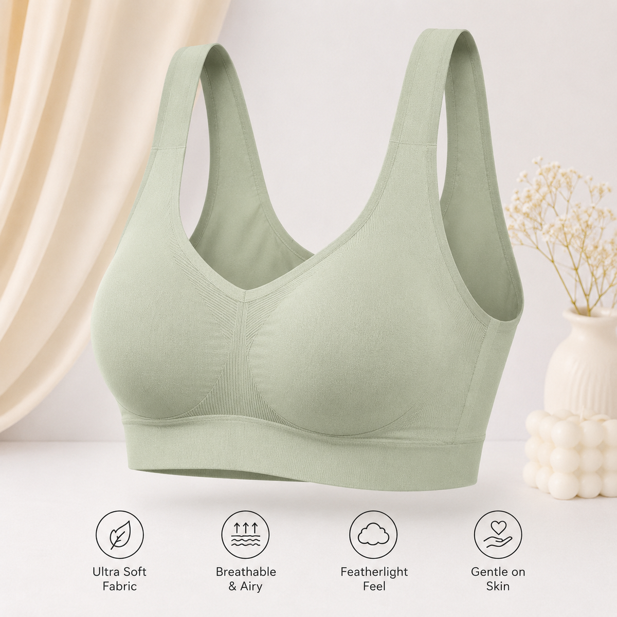 Sorellia PostureEase Wireless Bra {Pack of 5}