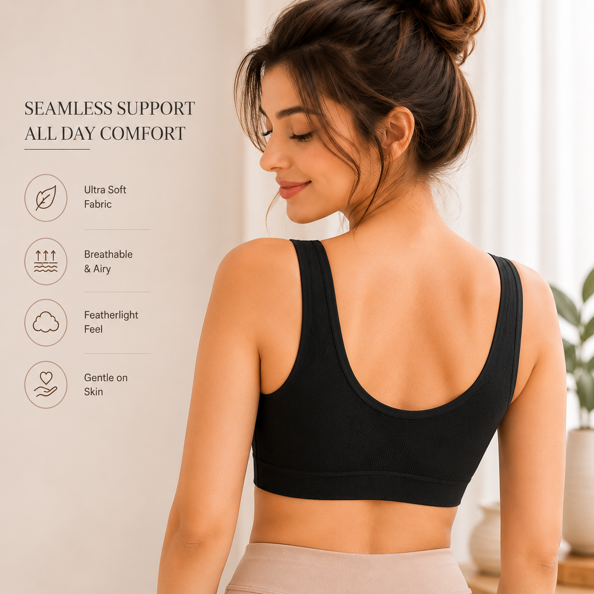 Sorellia PostureEase Wireless Bra {Pack of 5}